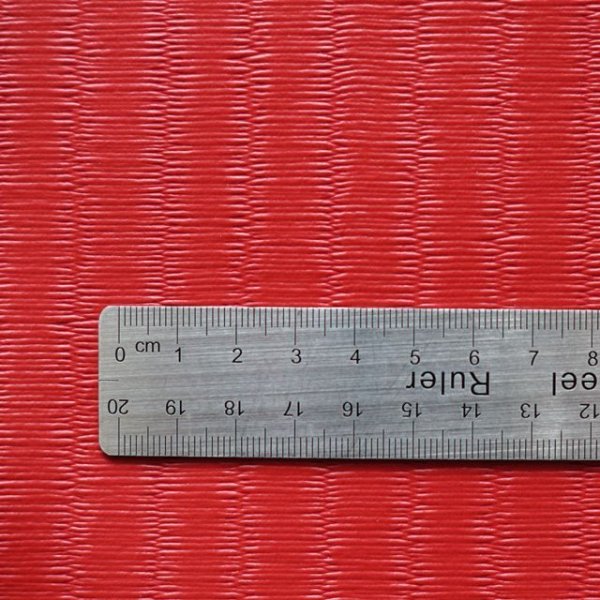 画像2: 合皮 生地 畳 赤色(レッド) (2)