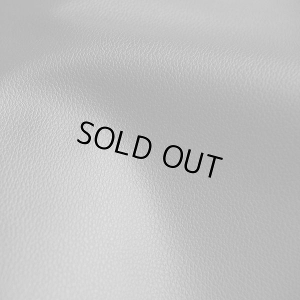 画像2: 合皮 生地 アウトレット 幅広PUレザー　黒色（ブラック） (2)