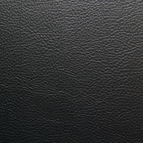 画像2: 合皮 生地 ウレタン裏貼りレザー 黒色（ブラック） (2)
