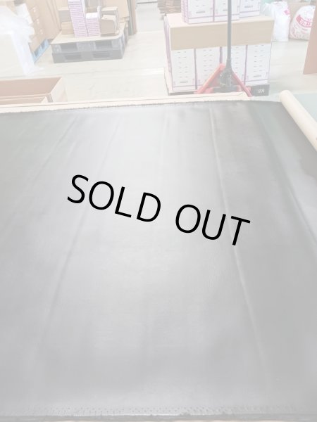 画像7: 合皮 アウトレット 生地 中厚：ハードタッチ　黒色（ブラック） (7)