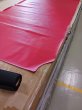 画像9: 合皮 アウトレット 生地 カーボンレザー（PVC）　赤色（レッド） (9)