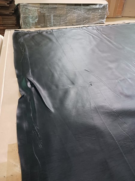 画像8: 合皮 2wayウルトラストレッチ 生地 黒色（ブラック） (8)