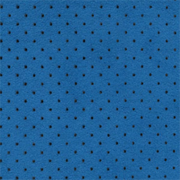 画像1: ウルトラスエードRX パンチング 青色（ブルー） (1)