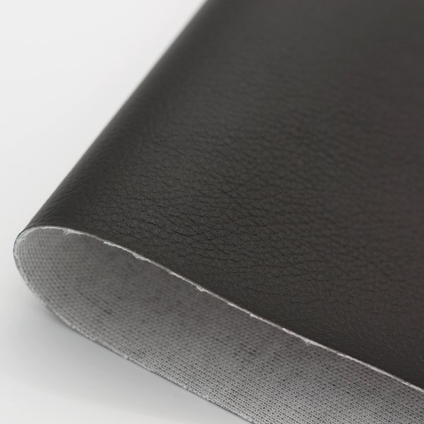 画像3: 合皮 生地 耐傷性レザー 黒色（ブラック） (3)