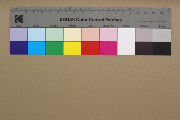 画像2: 合皮 生地 耐傷性レザー ダークベージュ (2)