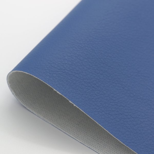 画像3: 合皮 生地 耐傷性レザー 群青色（スチールブルー） (3)