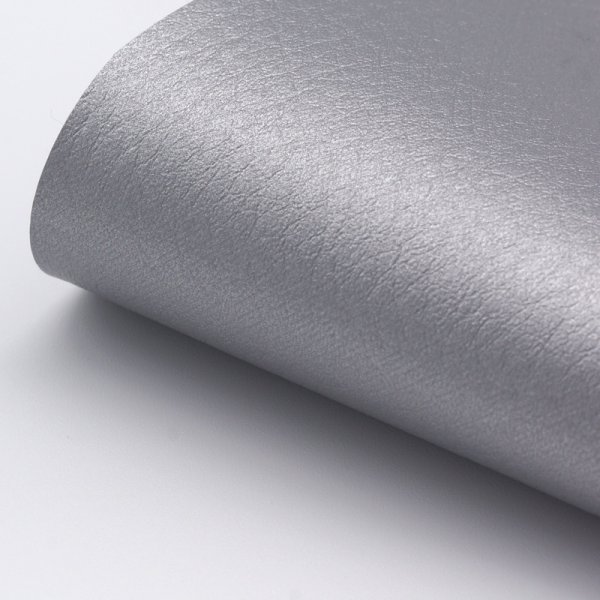 画像2: 合皮 生地 アウトドア　銀色（シルバー） (2)