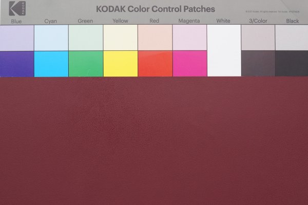 画像3: 合皮 ストレッチ 生地 臙脂色（ワイン） (3)