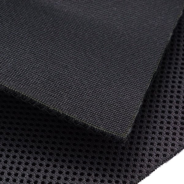 画像4: ダブルラッセル 生地 布地 黒色(ブラック) (4)