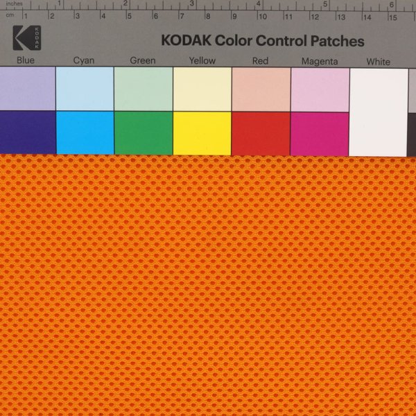 画像4: ダブルラッセル 生地 布地 橙色（オレンジ） (4)