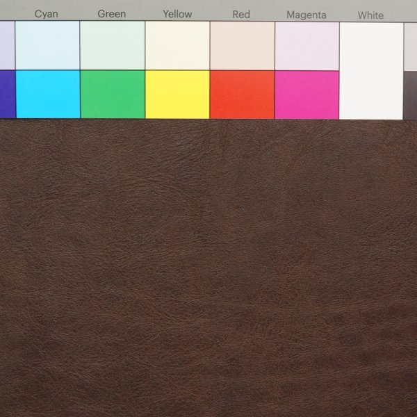 画像5: 合皮 生地 シワ入り加工 濃こげ茶色（ダークチョコブラウン） (5)