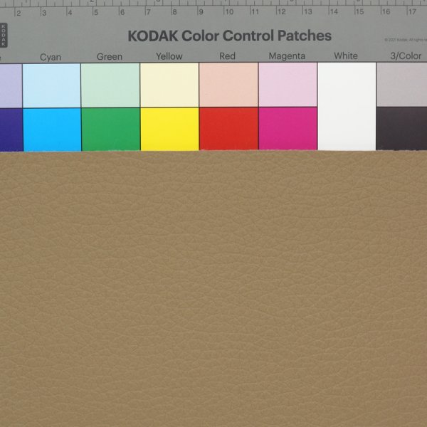 画像4: 合皮 生地 シボ大 薄茶色（コーヒーブラウン） (4)