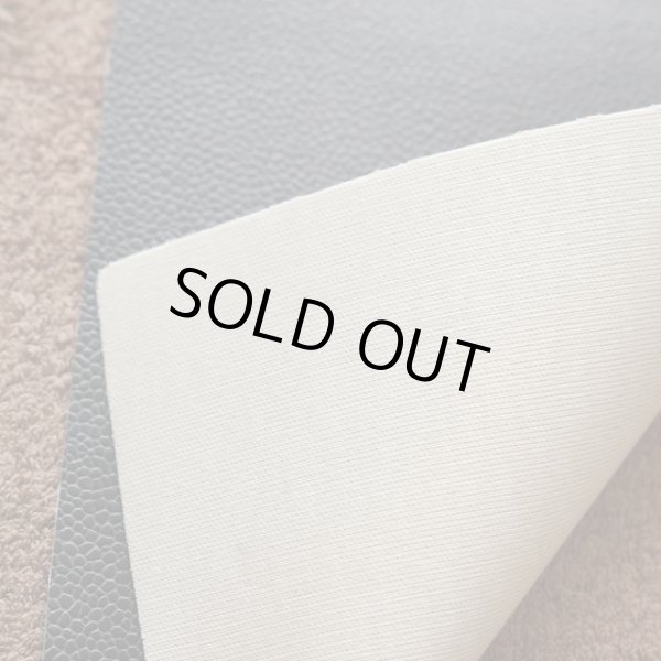 画像3: 合皮 生地 エイ・トカゲ 細ウロコ 黒色（ブラック） (3)