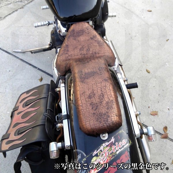 画像6: 合皮 生地 リアル・クロコダイル　白色（ホワイト） (6)