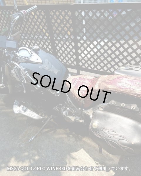 画像6: 合皮 生地 プレーン・クロコダイル　茶色（キャメルブラウン） (6)