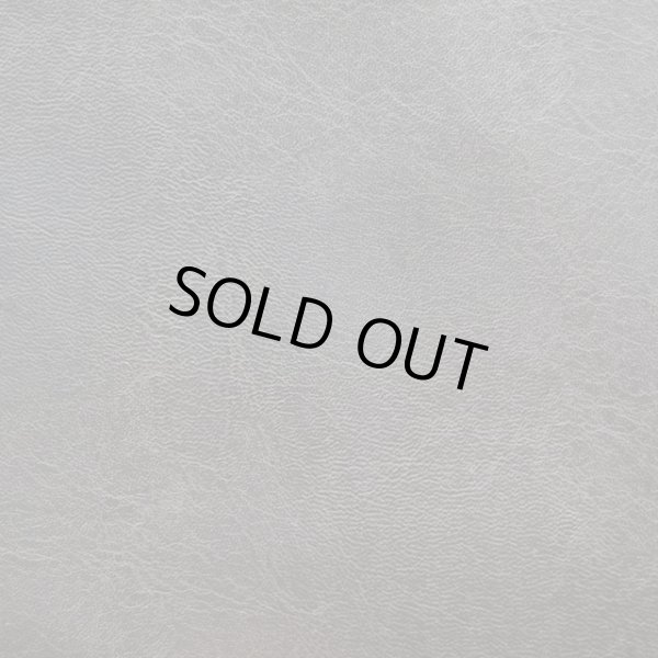 画像2: 合皮 生地 ヌメ革　黒色（ブラック） (2)