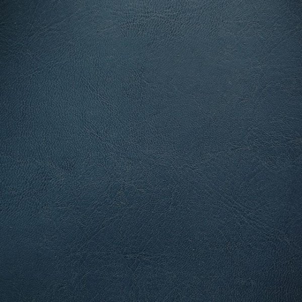 画像2: 合皮 生地 ヌメ革　紺色（ネイビーブルー） (2)