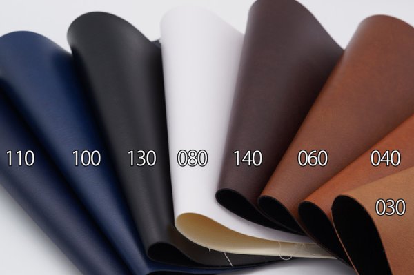 画像6: 合皮 生地 中厚:ハードタッチ こげ茶(ダークブラウン) (6)