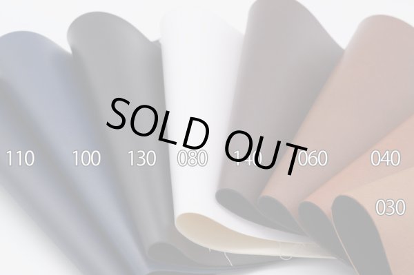 画像6: 合皮 アウトレット 生地 中厚：ハードタッチ　黒色（ブラック） (6)