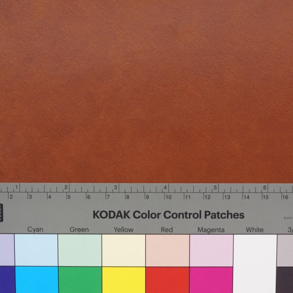 画像3: 合皮 生地 厚手:ハードタッチ テラコッタ (3)