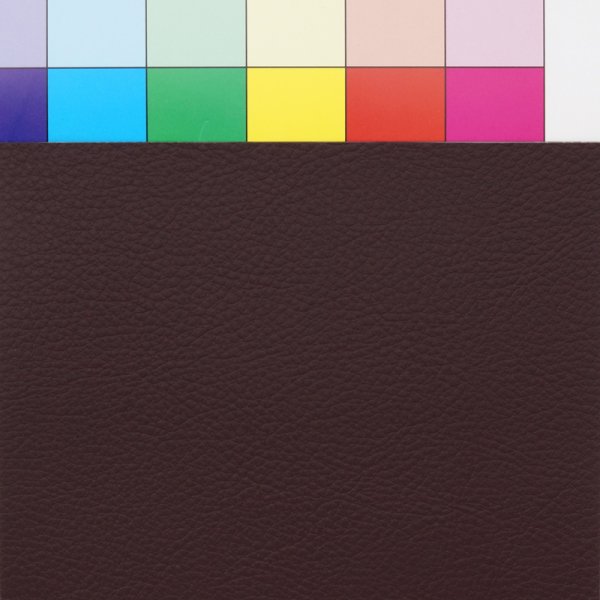 画像3: 合皮 生地 スタンダード 赤焦茶色(チョコレート) (3)