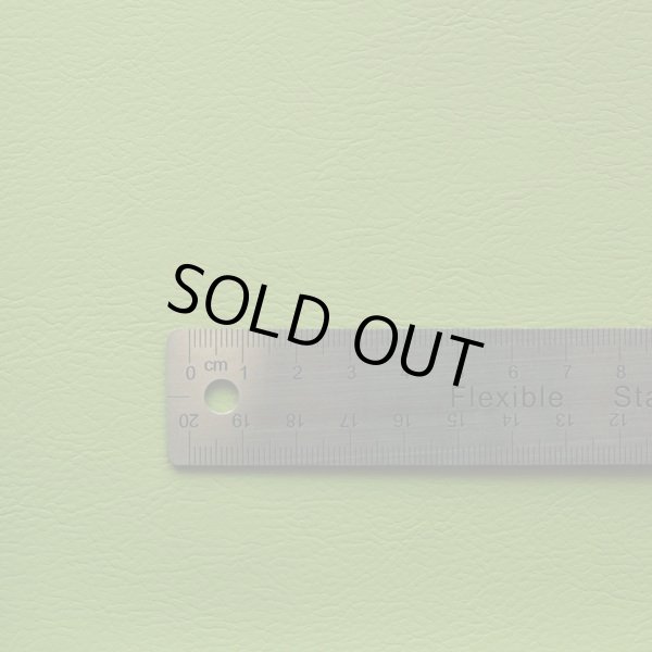 画像2: 合皮 アウトレット 生地 ソフトPUレザー 黄緑色（ライトグリーン） (2)