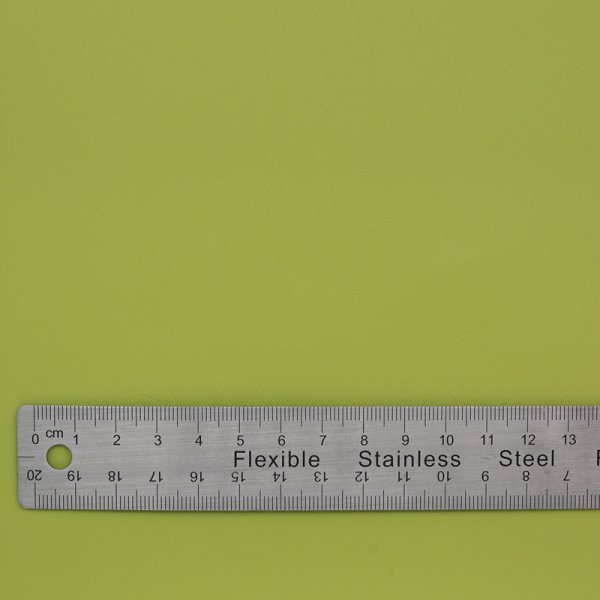 画像2: 合皮 生地 ソフトPUレザー 黄緑色（ライトグリーン） (2)