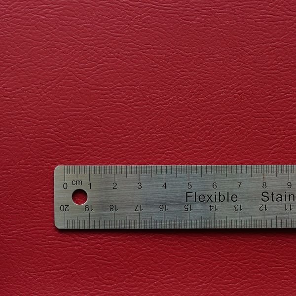画像2: 合皮 生地 ソフトPUレザー エンジ色(ワインレッド) (2)