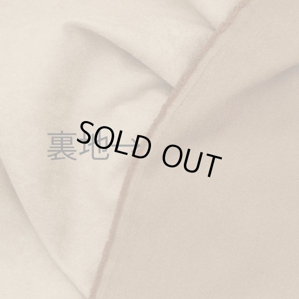 画像2: 合皮 ストレッチスエード 生地　らくだ色（ベージュ） (2)