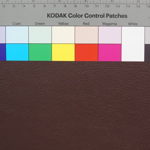 画像4: 合皮 生地 プログレード　こげ茶色（ダークブラウン） (4)