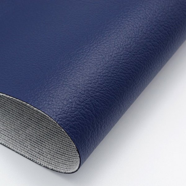 画像3: 合皮 生地 プログレード　紺色（ネイビーブルー） (3)