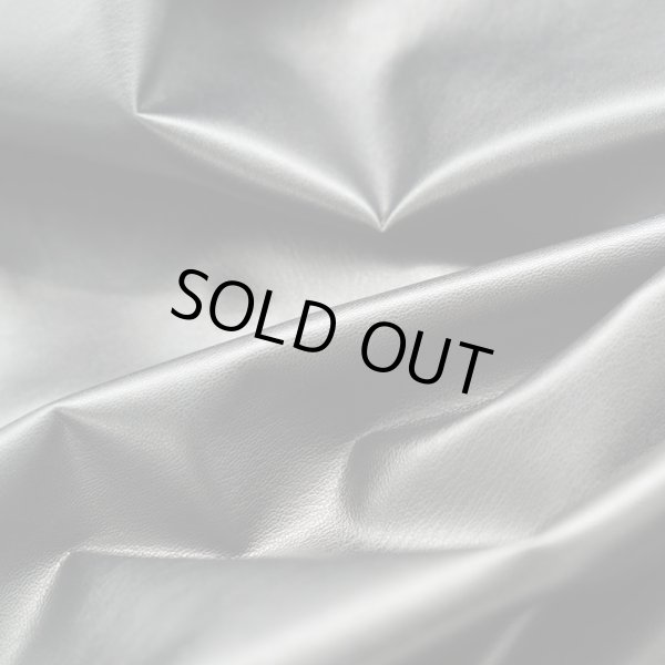 画像6: 合皮 2wayウルトラストレッチ 生地 黒色(ブラック) (6)