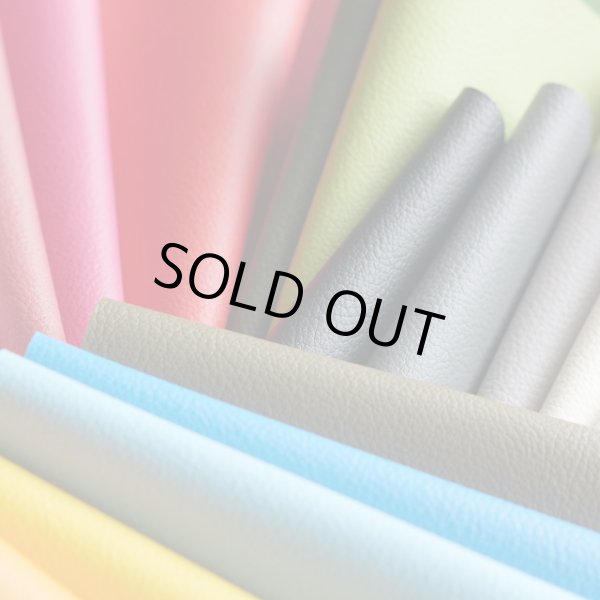 画像7: 合皮 幅広 生地 黒色（ブラック） (7)