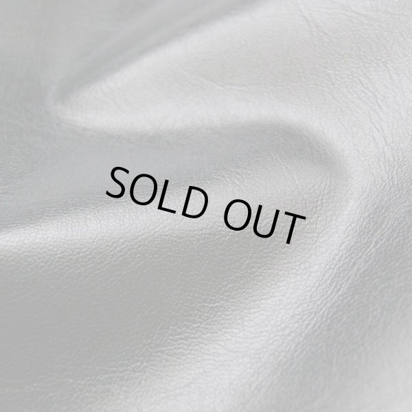 画像4: 合皮 生地 薄手：エコノミー　黒色（ブラック） (4)