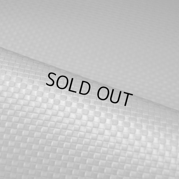 画像2: 合皮 アウトレット 市松模様 生地 黒色(ブラック) (2)