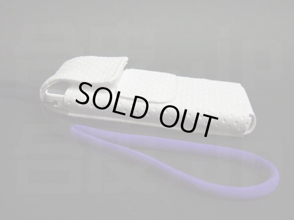 画像5: 合皮 生地 パンチング 白色(ホワイト) (5)