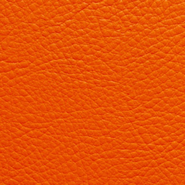 画像1: 合皮 生地 スタンダード　橙色（オレンジ） (1)