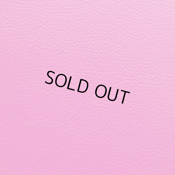 画像2: 合皮 アウトレット 生地 中厚:スタンダード 桃紅色(ローズピンク) (2)