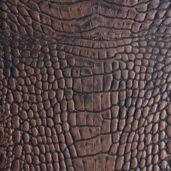 リアルクロコダイル 黒金色（ブラックゴールド） - 合皮.jp - 人工皮革・合成皮革の販売 生地通販