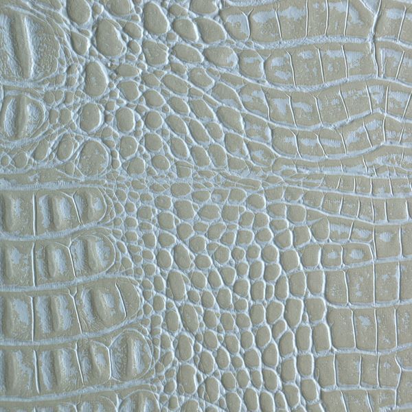 リアルクロコダイル 白色（ホワイト） - 合皮.jp - 人工皮革・合成皮革